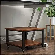 Multilayer Easy to Move Printer Stand, Removable Printer Storage with 4 Wheels for Mini 3D Printer, Durable Metal Frame Printer Rack Mobile