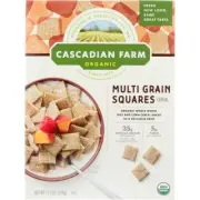 Multi Grain Squares Cereal 12.3 Oz(Case Of 10) By Cascadian Farm