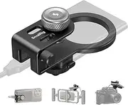 SmallRig SSD Holder 2-in-1 SSD Mount Bracket for MagSafe with Cold Shoe Cable Clamp, Compatible with 0.3-0.6in Thick SSDs for Samsung T5 T7 SSD, for SanDisk SSD, Compatible with SmallRig Cage - 4779