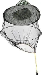 [KOMBIUDA] Mosquito Head Net Sun Hat Wide Brim Cooling Hat for Women Men Fishing Construction and Hiking Protection