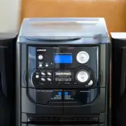 Lenoxx Hi-Fi Home Entertainment Speaker Sound System with Vinyl & CD Player