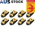 2/4/6/8 Pcs Rat Catching Traps Powerful Bites Mouse Rat Traps for Indoor Outdoor