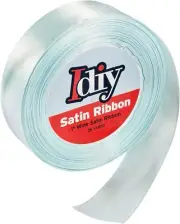 Idiy Satin Ribbon - 1/2, 50 Yards (Light Blue) - Great for DIY Crafts, Gift