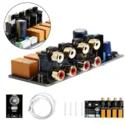 NEW DIY Board Relay Switch Signal Selector Audio Input Signal Amplifier Board