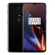 OnePlus 6T Mirror Black 6GB 128GB 6.41" Dual16+20 MP Octa Core Phone By FedEx