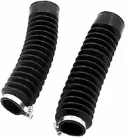 Motorcycle Front Shock Covers Pair Front Fork Cover Boots Shock Protector Absorber Protective Sleeve Fit for Yamaha XG250 Tricker XG250 XG-250 Fork Guards