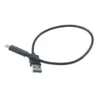 For Galaxy S20/S21/S23/FE 1ft Short USB Cable Type-C Charger Cord Power