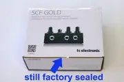NEW SEALED IN BOX TC Electronic SCF Gold Chorus + Pitch Modulator Flanger Pedal