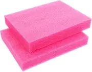 TEHAUX 2Pcs Pearl Cotton Foam Sheets for Crafts Soft Flexible Foam Pads for Packaging Inserts Lightweight Cushioning Boards for Shipping and Protecting Items