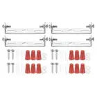 4 Set 70mm (2.76") Universal Light Fixture Mounting Bracket Kit with Screw