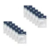 12PK Malli Sewing Sponge Removable Bra Pad Lingerie Inserts Semi Round Assorted