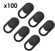 100pc Webcam Cover Sticker Slide Camera Privacy Security Protect Phone Laptop