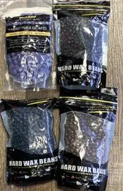 4 Hard Wax Beads Beans (no Strip) Waxing Depilatory Hair Removal Warmer Heater
