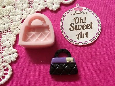 Purse handbag silicone Mold food Cake Decoration cupcake Candy Cupcake (FDA)