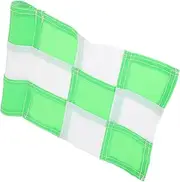BESPORTBLE Checkered Mini Golf Flags Durable Fade Resistant Putting Green Accessories for Indoor and Outdoor Golf Practice Easy Setup for Home Backyard Garden and Professional Courses