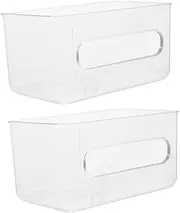 Wall Mount Mask Glove Box Storage Container Lid Lab Mask Organizer Easy Access Dispenser Holder for Home Car Office