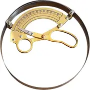 [Lawliet] Scissor Type Ring Compass Cap Hat Size Measuring Tool Hand Hold Millinery Sizer B019 (L)