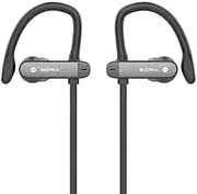 Wireless Sports Earphones, Bluetooth Headphones with Ear Hook, Sweatproof, Black, BW04