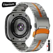 Titanium Band for Samsung Galaxy Watch Ultra 47mm Link Bracelet Metal Strap