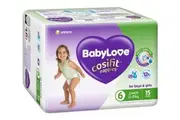 Babylove Cosifit Junior Convenience Nappies 15 Pack x 4
