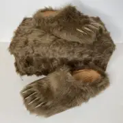 Bravest Studios Brown Bear Claw Mule - Size 11