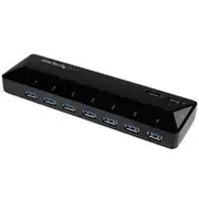 StarTech 7 Port USB 3.0 Hub plus two 2.4A Dedicated Fast Charging Ports - ST93007U2C