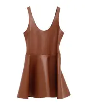 Circle Mini Dress UK8 maroon