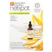 Himalayan Chandra, Neti Pot, Eco Sinus Cleansing System, 3 Piece Kit