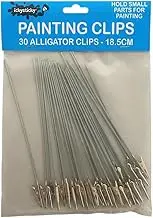 Ickysticky Alligator Clips (Pack of 30) Painting Clips, Airbrushing, Hand Paint Model Making. Miniatures, Military, Gundam