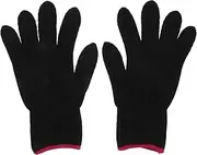 DECOMELODY Curling Gloves Heat Resistant Gloves for Curling Wand Flat Iron Hair Styling Left Right