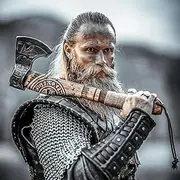 Handmade Viking Axe Outdoor Camping Survival Hatchet Nordic Axe 1095 Carbon Steel Ashwood Handle. with Leather Sheath (AX-29-ASH)