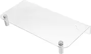 Portable Monitor Stand with Durable and Legs Desktop Organizer for Laptop and Computer Sleek Design for Office and Home Use Space Saving