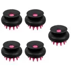 5 Pieces Shampoo Brush Hair Exfoliate Scrub for Scalp Small Massager