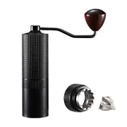 Catzon Manual Coffee Grinder Digital Adjustable with 5-Axis Stainless Steel Burr