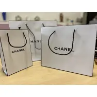 在飛比找蝦皮購物優惠-CHANEL香奈兒化妝品紙袋