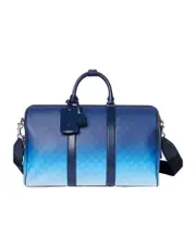 Gucci Chroma Medium Duffle Bag One size Gradient blue