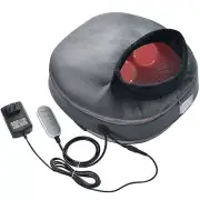 Electric Shiatsu 3-in-1 Foot & Back Massager Warmer Pad 12 Rollers Fast Heating