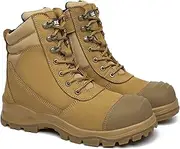 [UGG AUSTRALIAN SHEPHERD] BSI BMP Certified Work Safety Mens Boots Leo with Side Zip Wool Insole