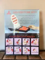 Vintage EMCO Add-Venture Kit-1 Code Broadcaster -Morse Code Radio Toy Rare New
