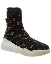 Stella McCartney Loop Monogram Stretch-Knit Sneaker