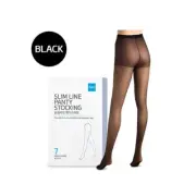 ATOMY Slim Line Panty Stocking 7pcs #BLACK Made in korea Lycra Stocking NEW