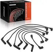 A-Premium 7PCS Spark Plug Wires Compatible with Dodge Ram 50 1990-1991 3.0L, Raider 1989 3.0L & Mitsubishi Mighty Max 1990-1994 3.0L, Montero 1989-1994 3.0L, Replace# MD172269