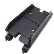 Yobeyi Universal ABS PC Computer Tower Stand Holder Adjustable Width Rolling ...