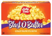 Blast O Butter Microwave Popcorn, 24 Ct (3.2 Oz. Bags) Gluten-Free