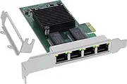 InLine® Quad Gigabit Network Card, 4X RJ45 1Gb/s, PCIe x1, 51127D
