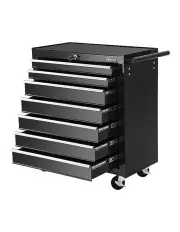 [Giantz] 7 Drawer Garage Tool Box Cabinet inBlack
