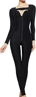 [NAVYN] Full Body Shapewear Bodysuits For Women After Liposuction Operation Postpartum Compression Arms Thigh Slimmer Underwear(Black2,M/Medium)