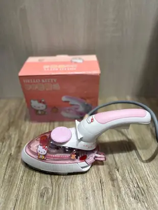 Hello Kitty 迷你蒸氣兩用熨斗 二手迷你電熨斗 迷你型熨斗 掌上型熨斗 電熨斗 小熨斗