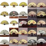 1x Chinese Japanese Silk Folding Hand Held Pocket Fan Party Dance gtJCAUB-UU