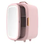 Advwin 15L Mini Fridge Portable Skincare Fridge Pink